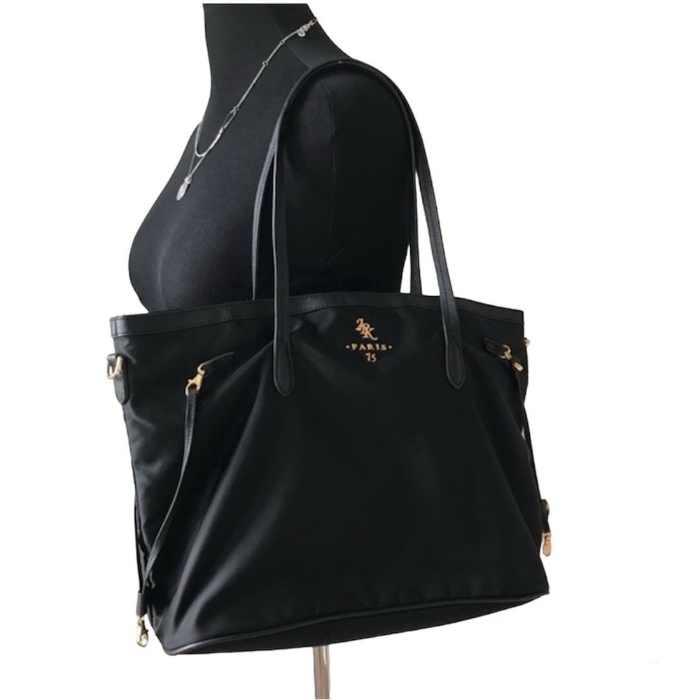 JPK PARIS 75 Black Tote Shoulder Bag - Picture 11 of 11